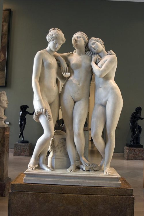 Three Graces Art Sculptures (2)